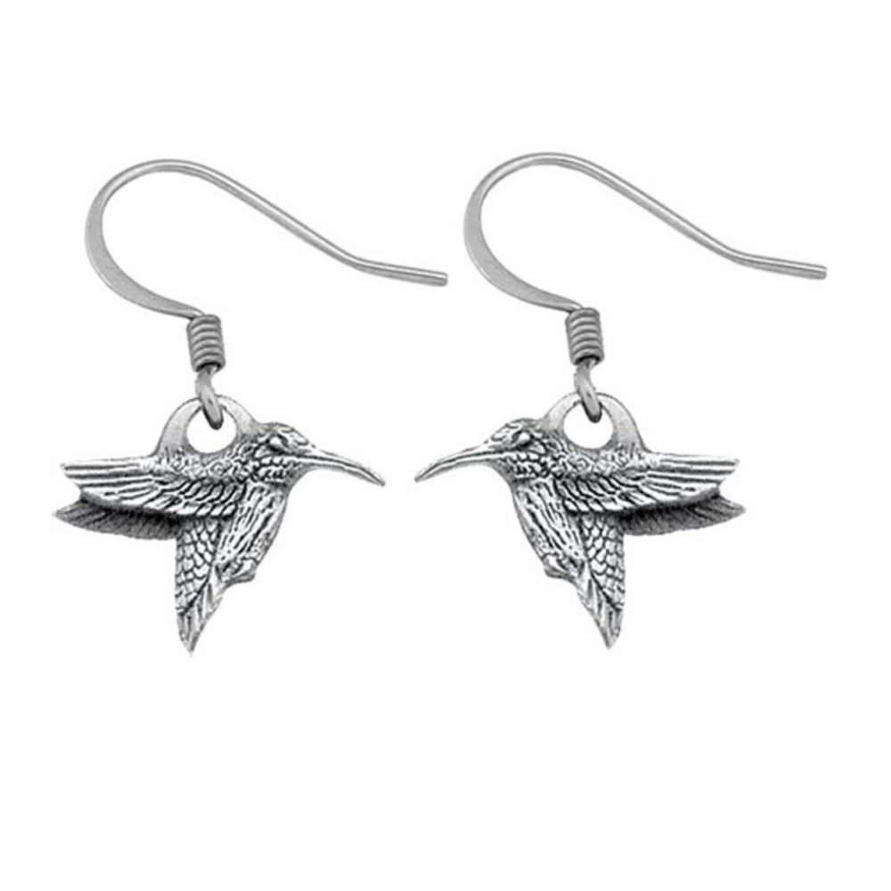 Danforth Hummingbird Dangly Earrings
